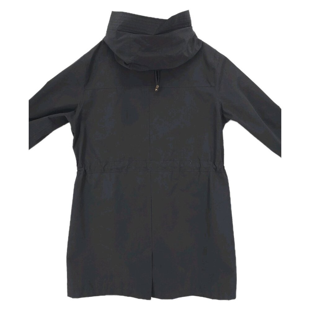 Pendleton Black Hooded Water-Resistant Trench Coat - Picture 5 of 12